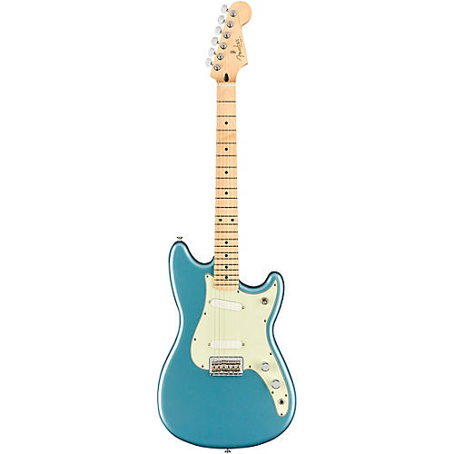 Fender Player Duo Sonic Maple Fingerboard Electric Guitar Tidepool - musicians--Friend