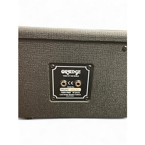 Used Orange Amplifiers PPC212C 2x12 Guitar Cabinet - musicians--Friend