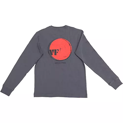 Vic Firth Long Sleeve Tee Large Gray - musicians--Friend