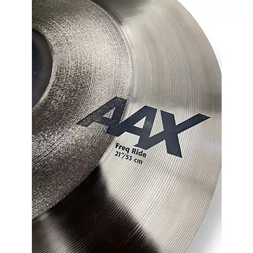 Used SABIAN 21in AAX Frequency Ride Cymbal 41 - musicians--Friend