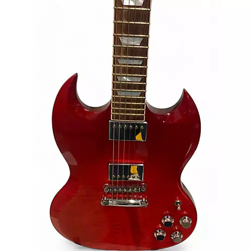 Used Gibson SG Modern Blood Orange Solid Body Electric Guitar blood orange - musicians--Friend