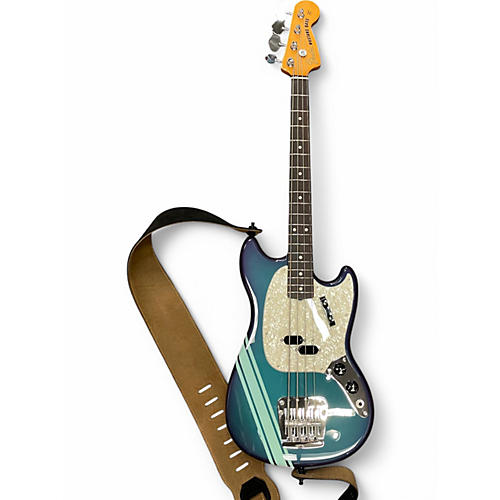 Used Fender Vintera II 70's Competition Mustang Competition Burgundy Electric Bass Guitar Competition Burgundy - musicians--Friend