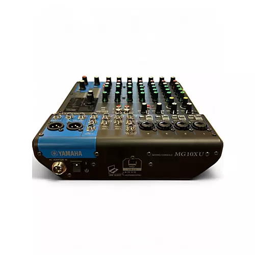 Used Yamaha MG10XU 10 Channel Mixer with Effects Unpowered Mixer - musicians--Friend