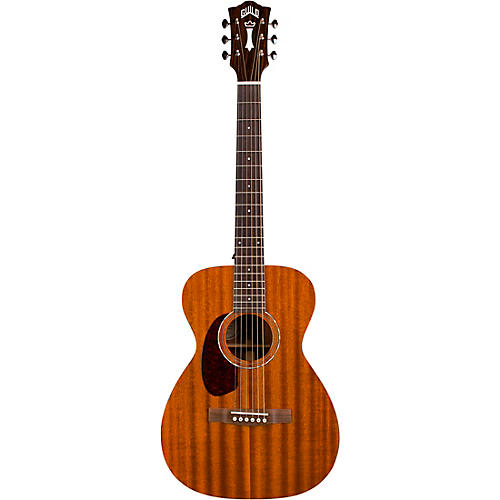 Guild M-120L Westerly Collection Left-Handed Concert Acoustic Guitar Natural - musicians--Friend