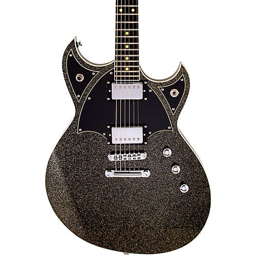 Reverend Reeves Gabrels Spacehawk HT Semi-Hollow Electric Guitar Metallic Red - musicians--Friend