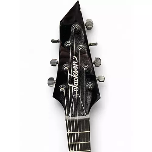 Used Jackson JS22-7 Dinky 7 String Black Solid Body Electric Guitar Black - musicians--Friend
