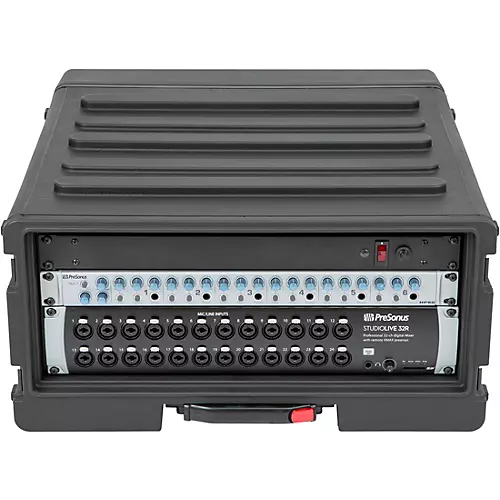 SKB 1SKB-R4UW 4U Rolling Roto Rack Case - musicians--Friend