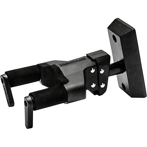 Hercules GSP38WBK PLUS Auto-Swivel Yoke Hanger Wall Mount Guitar Hanger Black - musicians--Friend