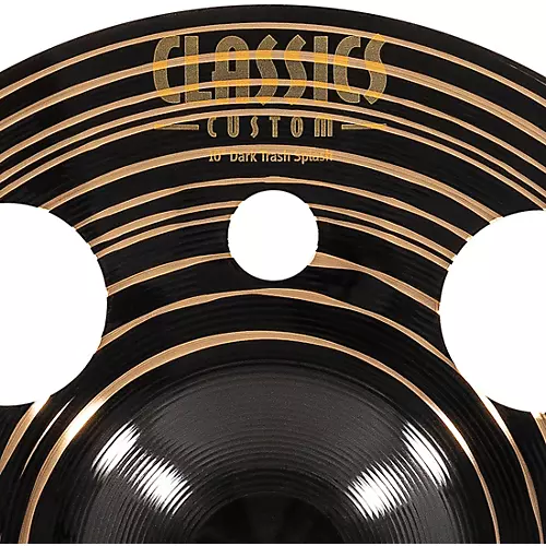 MEINL Classics Custom Dark Trash Splash Cymbal 10 in. - musicians--Friend