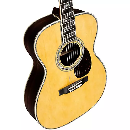 Martin OM-45 Spruce-Rosewood Orchestra Acoustic Guitar Natural - musicians--Friend