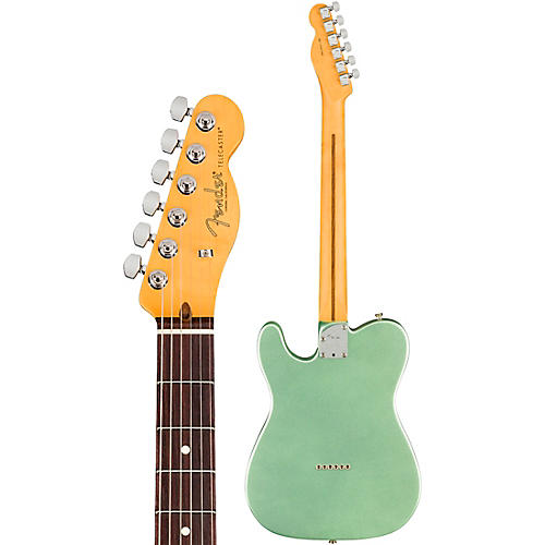Fender American Professional II Telecaster Rosewood Fingerboard Electric Guitar Mystic Surf Green - musicians--Friend
