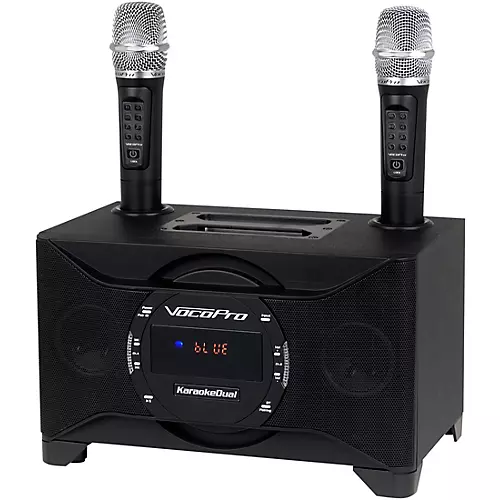 VocoPro KaraokeDual-Plus Karaoke System With Wireless Microphones and Bluetooth - musicians--Friend