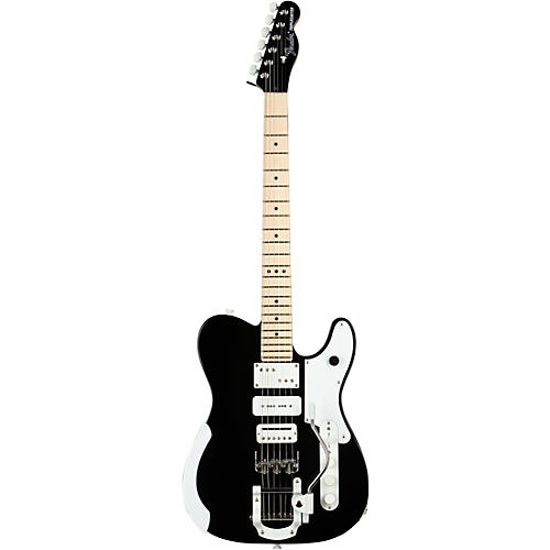 Fender Jack White Triplecaster Telecaster Electric Guitar Black - musicians--Friend