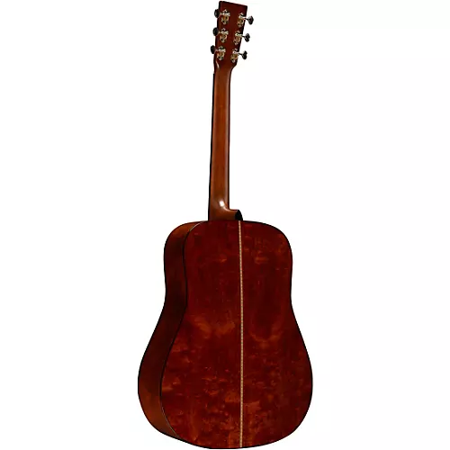 Martin Custom Shop 18 Style All Quilted Mahogany Dreadnought Acoustic Guitar Toasted Burst - musicians--Friend