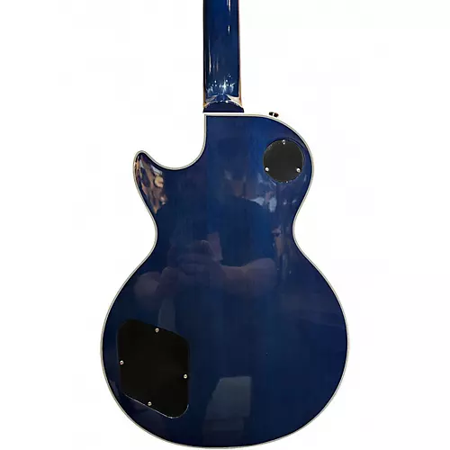 Used Epiphone Les Paul Custom VIPER BLUE Solid Body Electric Guitar VIPER BLUE - musicians--Friend