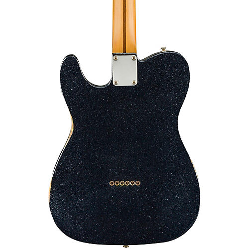 Fender Brad Paisley Esquire Electric Guitar Black Sparkle - musicians--Friend