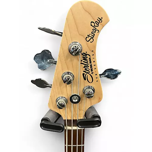 Used Sterling by Music Man stingray Black Electric Bass Guitar Black - musicians--Friend