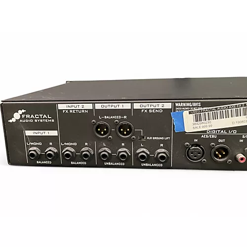 Used Fractal Audio AXE FX 2  Multi Effects Processor - musicians--Friend