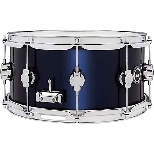 DW DWe Wireless Acoustic/Electronic Convertible Snare Drum 14 x 5 in. Lacquer Custom Specialty Black Cherry Metallic - musicians--Friend