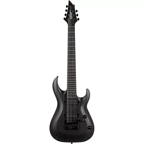 Cort KX707 EverTune 7-String Electric Guitar Satin Black - musicians--Friend