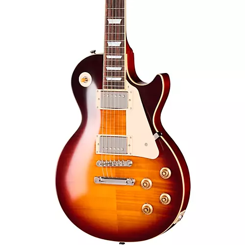 Epiphone 1959 Les Paul Standard Reissue Electric Guitar Deep Cherry Sunburst - musicians--Friend