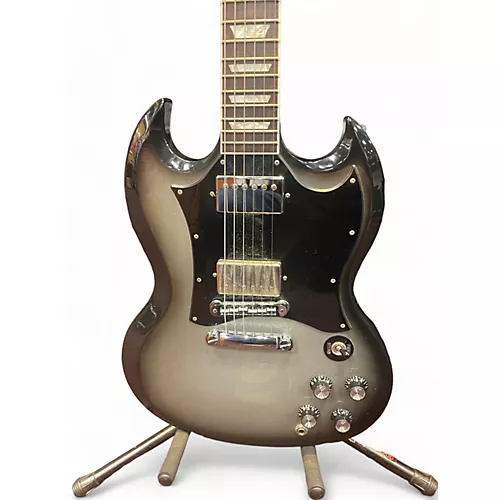 Used Gibson SG Standard silver  burst Solid Body Electric Guitar silver  burst - musicians--Friend