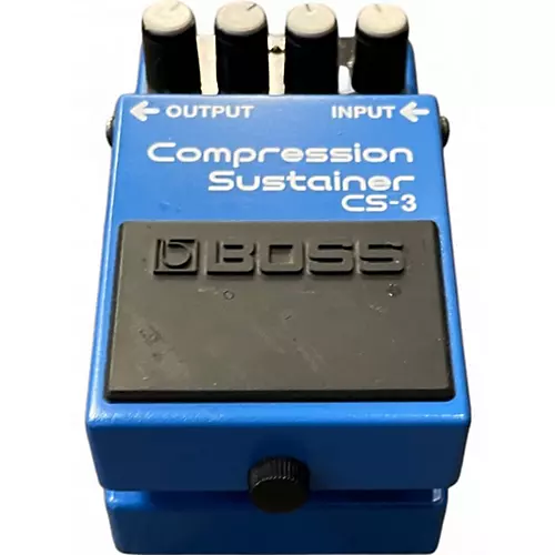 Used BOSS CS3 Compressor Sustainer Effect Pedal - musicians--Friend
