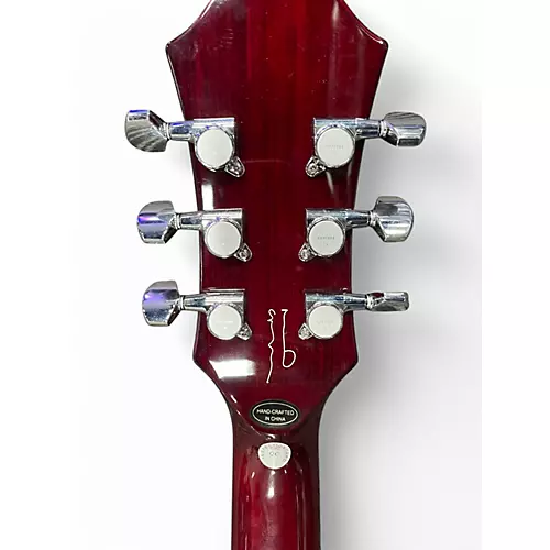Used Epiphone Noel Gallagher Riviera Wine Red Hollow Body Electric Guitar Wine Red - musicians--Friend