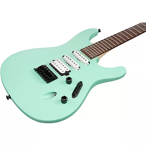 Ibanez S561 S Series 6-String Electric Guitar Sea Foam Green Matte - musicians--Friend