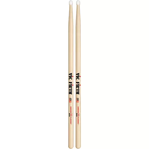 Vic Firth American Classic Hickory Drum Sticks Wood 8D - musicians--Friend