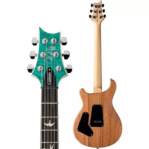 PRS SE Custom 24 Quilted Carved Top With Ebony Fingerboard Electric Guitar Violet - musicians--Friend