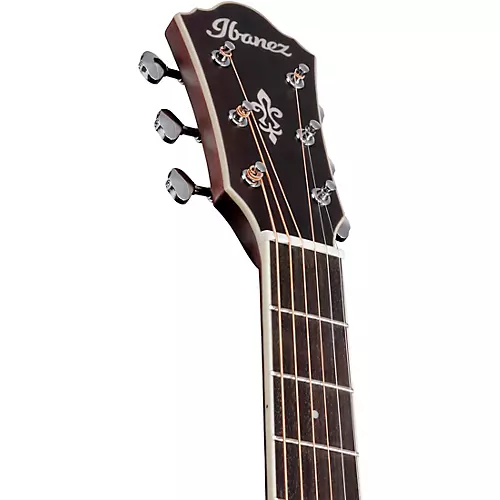 Ibanez AE200JR Mini Auditorium Acoustic-Electric Guitar Dark Tide Blue Flat - musicians--Friend