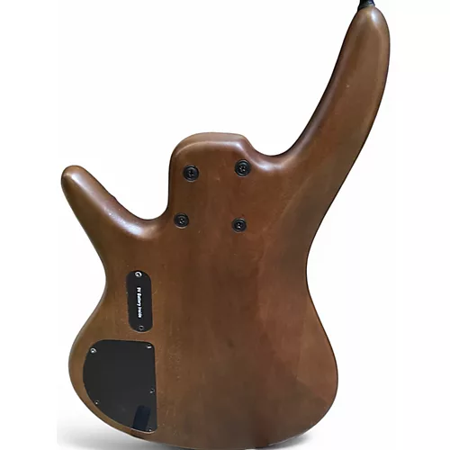 Used Ibanez GSR206 6 String Walnut Electric Bass Guitar Walnut - musicians--Friend