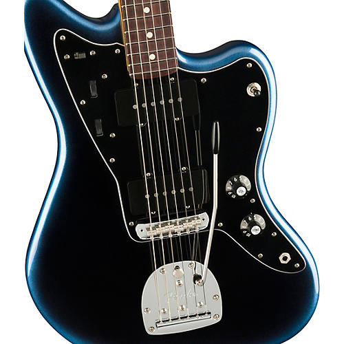 Fender American Professional II Jazzmaster Rosewood Fingerboard Electric Guitar Dark Night - musicians--Friend