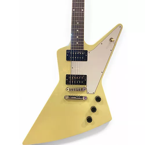 Used Gibson 70's Explorer Classic White Solid Body Electric Guitar Classic White - musicians--Friend