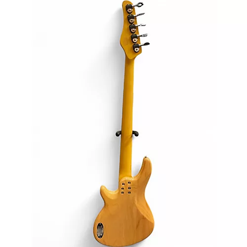 Used Schecter Guitar Research CV-5 Natural Electric Bass Guitar Natural - musicians--Friend