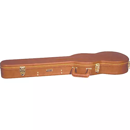 Gator GW-SGS Traditional Laminated SGS Solid Guitar Style Guitar Wood Case Brown - musicians--Friend