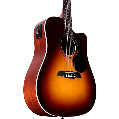 Alvarez RD260CESB Regent Dreadnought Cutaway Acoustic-Electric Guitar Sunburst - musicians--Friend