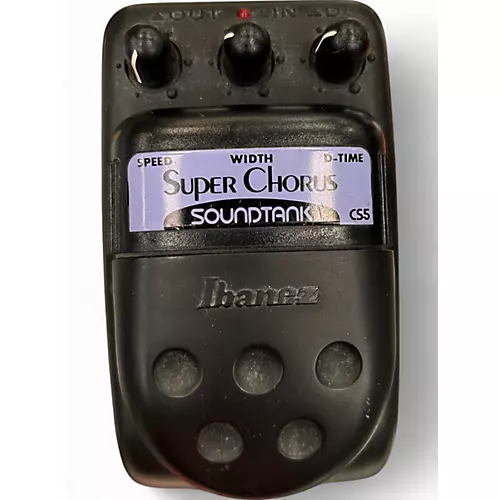 Used Ibanez Soundtank Super Chorus Effect Pedal - musicians--Friend