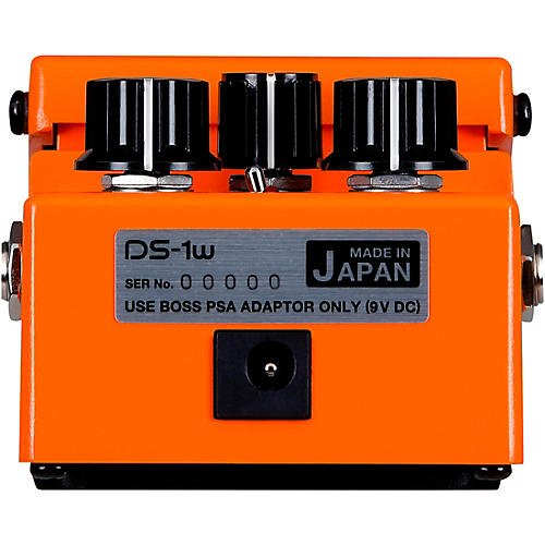 BOSS DS-1W Waza Craft Distortion Effects Pedal Orange - musicians--Friend