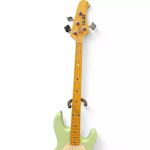 Used Sterling by Music Man SUB Series StingRay Mint Green Electric Bass Guitar Mint Green - musicians--Friend