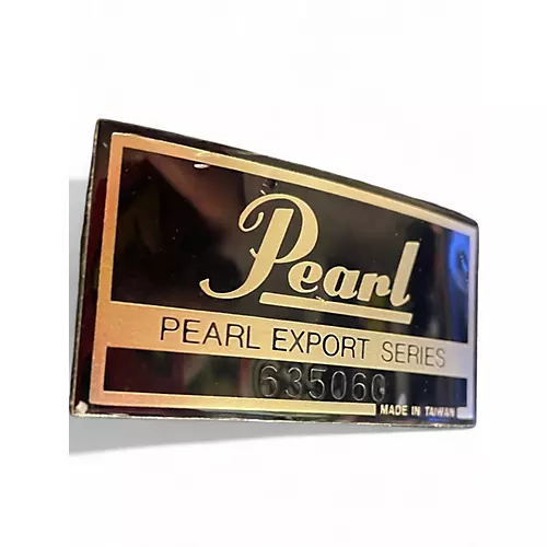 Used Pearl 4 Piece Export BLACK Drum Kit BLACK - musicians--Friend