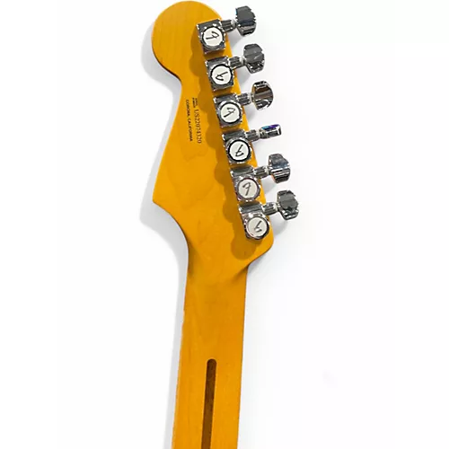 Used Fender American Ultra Stratocaster HSS Texas Tea Solid Body Electric Guitar Texas Tea - musicians--Friend