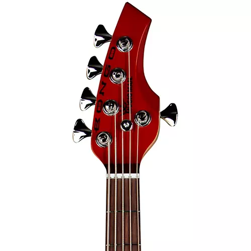 Ernie Ball Music Man Bongo 5 HH BFR Electric Bass Blood Orange - musicians--Friend
