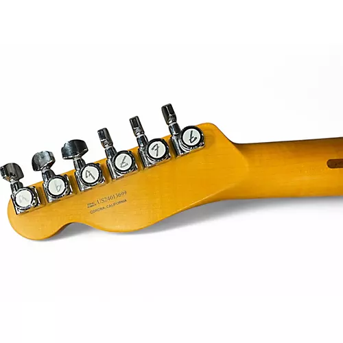 Used Fender American Ultra Telecaster texas tea Solid Body Electric Guitar texas tea - musicians--Friend