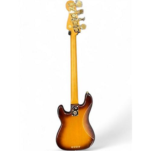 Used Fender 75th Anniversary Commemorative American Precision Bass 2 Color Sunburst Electric Bass Guitar 2 Color Sunburst - musicians--Friend