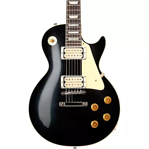 Gibson Custom M2M 1957 Les Paul Standard Reissue VOS w/Double Classic White Pickups Electric Guitar Ebony - musicians--Friend