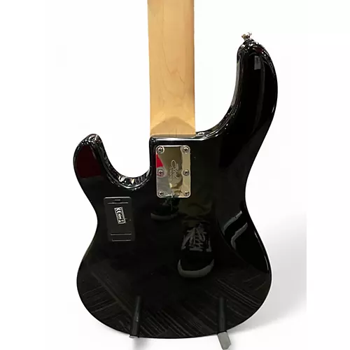 Used Sterling by Music Man STINGRAY 5 Black Electric Bass Guitar Black - musicians--Friend