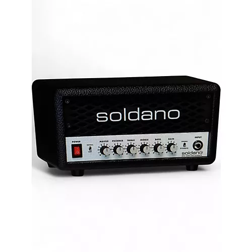 Used Soldano SLO Mini 30W Solid State Guitar Amp Head - musicians--Friend