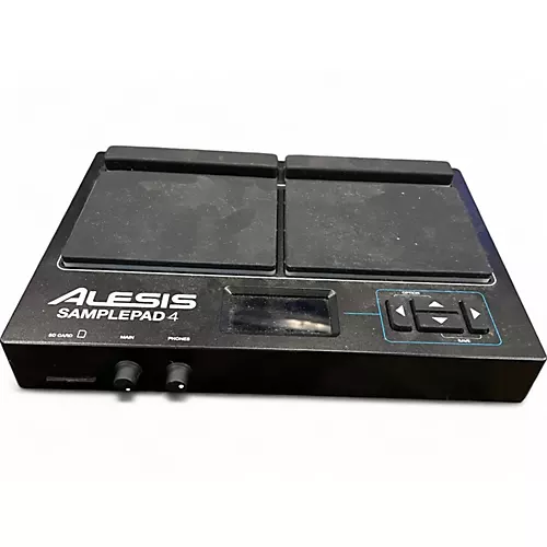 Used Alesis SAMPLE PAD 4 Drum MIDI Controller - musicians--Friend